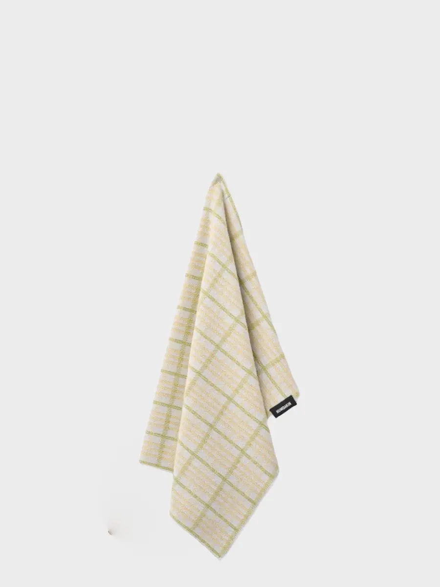 HUMDAKIN Strikket Køkkenhåndklæde Organic Textiles 242 Frosty Mist